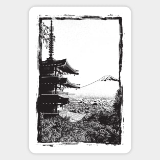 Chureito Pagoda Magnet